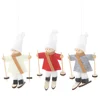 Ski Doll Christmas Hanging Decoration Adorable Pendants Christmas Tree Ornament Home Party Office Decoration