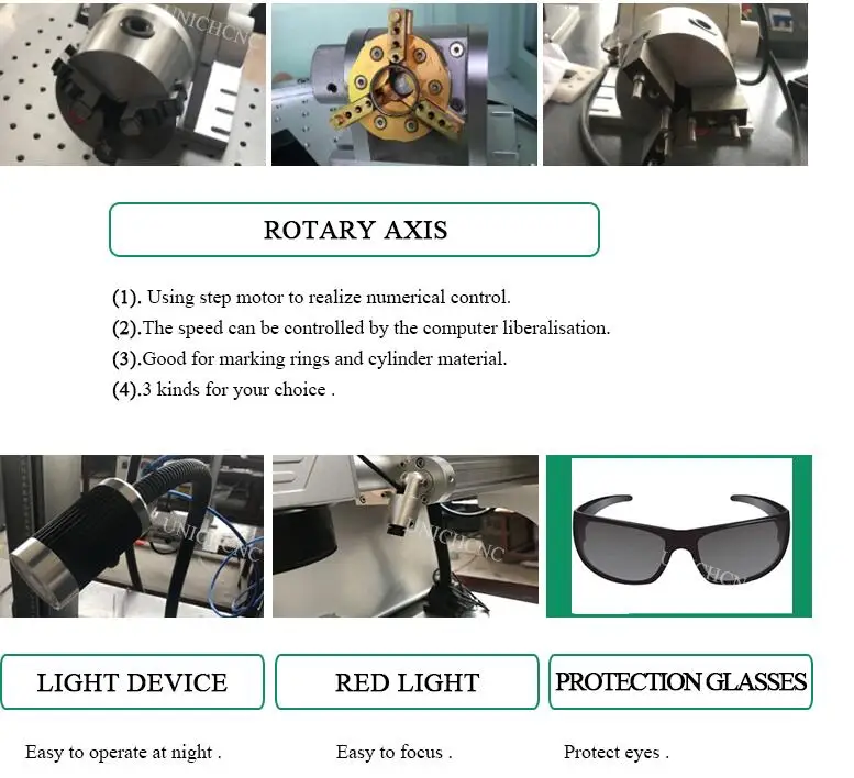 Top quality 20w laser marking machine for bulbs