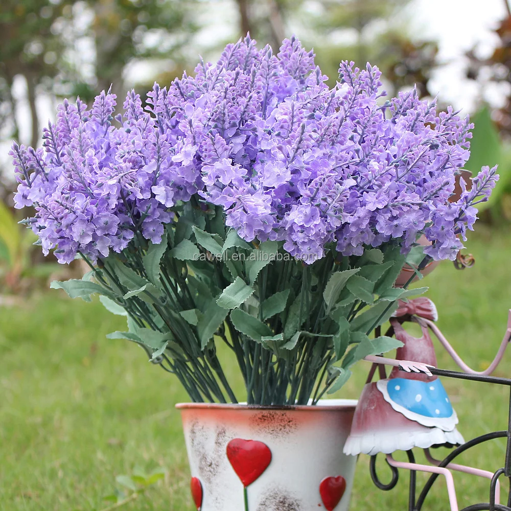 Wholesale Silk Artificial Flowers Lavender - Buy Lavender,Artificial