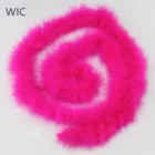 Red Feather Hot Selling Rose Red Turkey Feather Boa For Garment