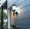 Outdoor Garden Solar Powered Shed Door Fence Wall LED Lights Lighting Yard Lamps