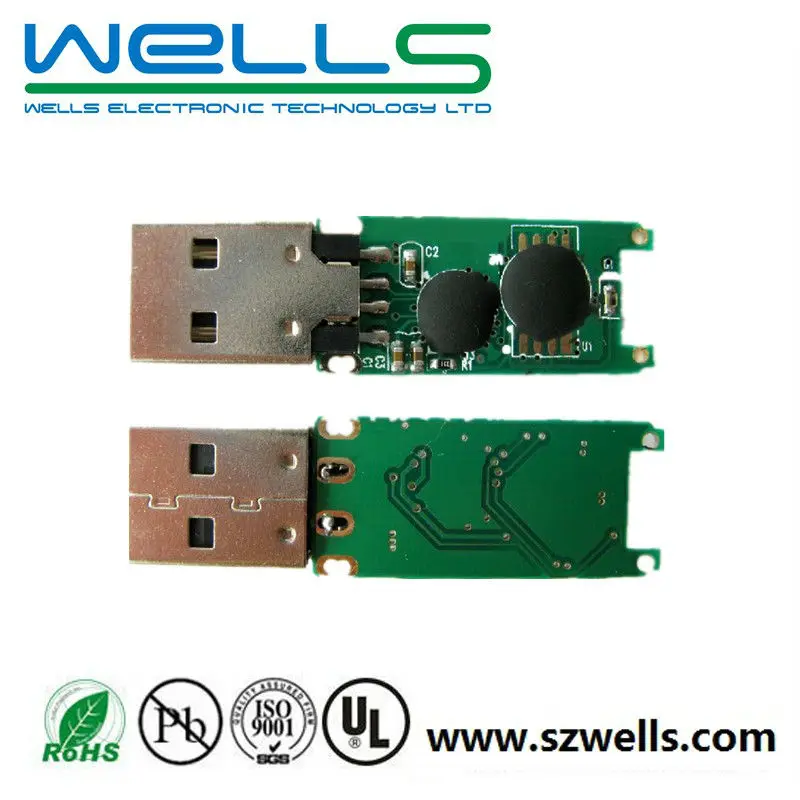 Printed Circuit Board / Fr4 Usb Flash Drive Circuitboard Assembly/pcba