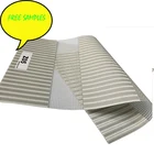 Solar Shade Roller Window Free Sample Zebra Blind Sunscreen Sheer Fabric