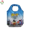 New style promotional cheaper 210D polyester sublimation tote bag handbag beach bag