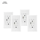 In-Wall Plug US 110V Timer APP WiFi Smart Socket and Switch