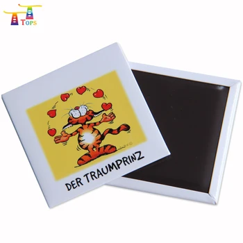 tin fridge magnet for souvenir