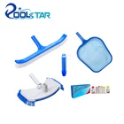 china plastic 5 Pieces Pool Cleaning kit and water test set for bestway pool equipment pool accessories