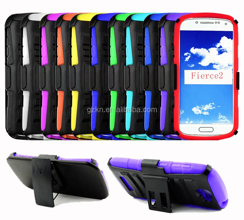 Shockproof and holster case for Alcatel one touch fierce 2 7040