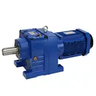 R helical geared reducer Helical Gearmotor R Series 12v dc motor with 90 degree gearbox transfer case gearbox gear-box