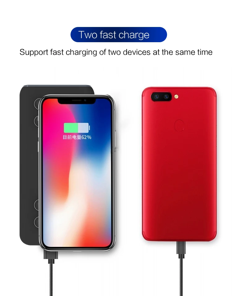 Innovative products 2019 suction cup wireless power bank portable charger - ANKUX.COM