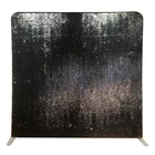 best price 3x3 stand convention display wall straight sequin photo booth backdrop