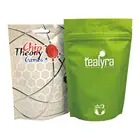 Aluminum foil plastic stand up pouch mylar bag ziplock for milk powder lined coffee