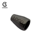 Garment accessories custom logo designing metal cord stopper lock