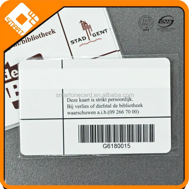 membership loyalty personalized plastic barcode card