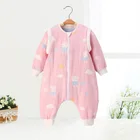 Organic baby clothes korea 100% cotton boy and girls winter clothes