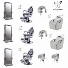 HOT SALE classical hair salon equipment hair salon stylist station mirror Hairdressing salon stainless steel