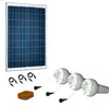 Solar Home Lighting Kits with remote