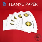 7oz China Best flexo printing christmas raw material for paper cup fan