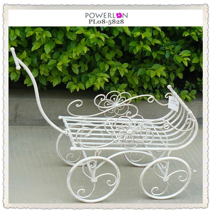 Shabby Chic Metal Decorative Garden Cart Buy Decorative Garden Cart