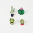 Cute Enamel Cactus Lapel Pins Sets Pin Badges for Clothing Bags Backpacks Jackets Hat DIY