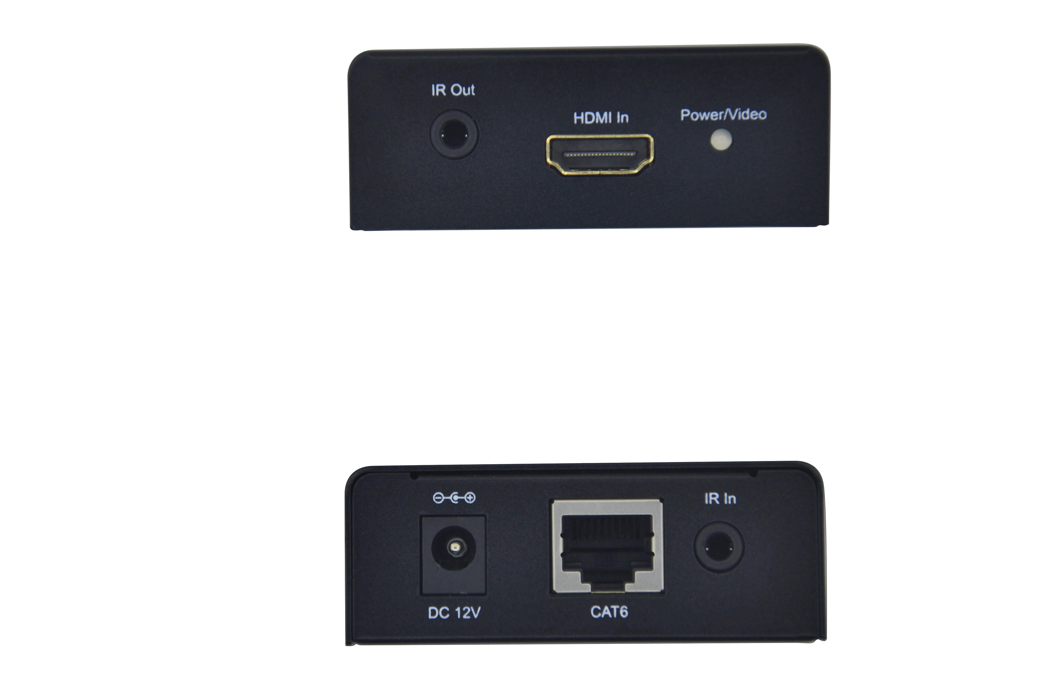 新到货 poe ir blaster ir 接收器单 cat6 hdmi 扩展器 poe 60m 1080p