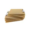 Standard Size Students Hardboard Clipboard with Low Profile Clip