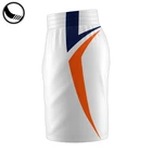 100% polyester lacrosse shorts with sublimation printing
