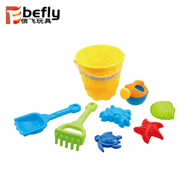 shantou toy plastic bucket and spade set