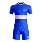 Pure wholesale athletic wear,soccer t shirt sublimation soccer jersey uniforms made in China