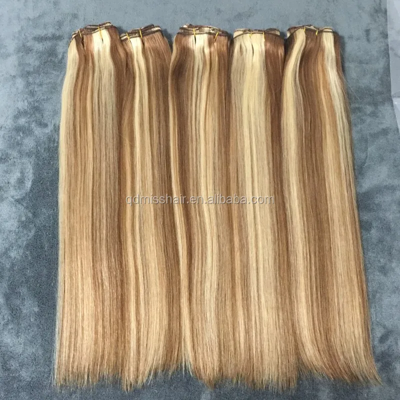 Remy Highlight Color 4 27 Weave Hair Buy Highlight Color 4 27
