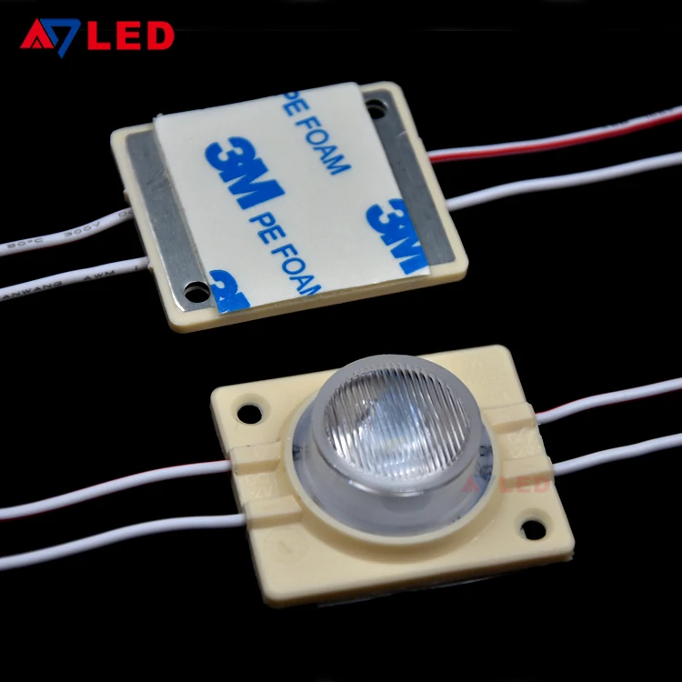 Edge lit led module