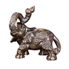 Garden art decor modern design large indian bronze brass african elephant sculpture