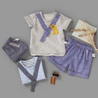 baby boys clothes sets cheap kids boys short sleeve set boy boutique clothes private labels baby clothing design