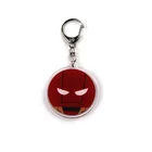 JOUNOVO Italy House Bag Souvenir Keychain Gift Plastic Acrylic Print Round Clear Aacrylic Keychain