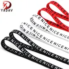 Heat transfer custom sublimation printing flat shoelace with plastic tips