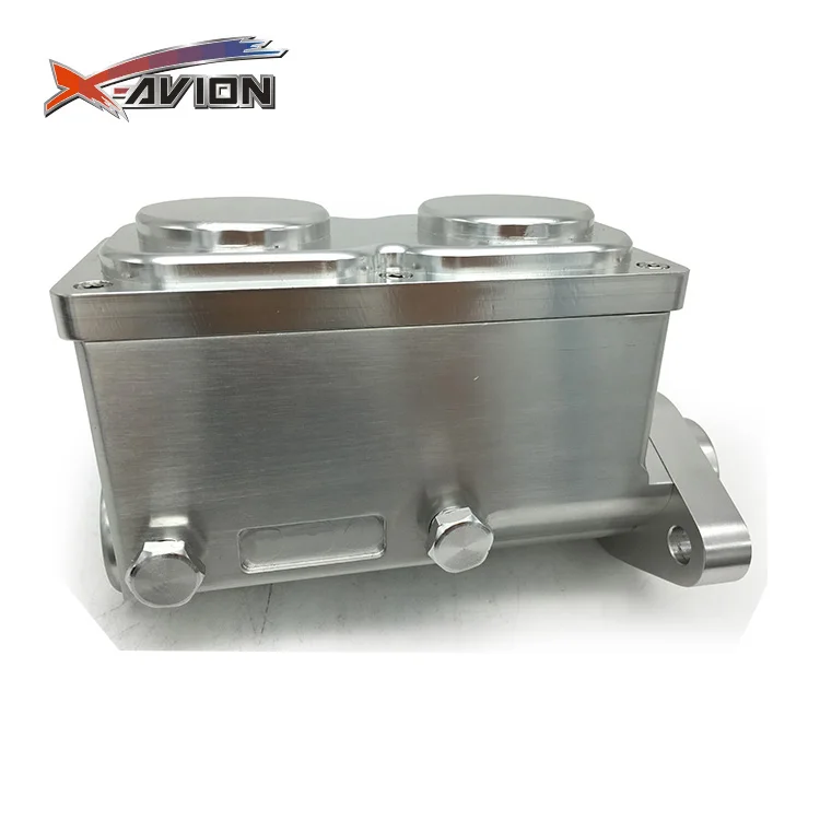 Fábrica directa de aluminio cromado convexa doble plata cilindro maestro de freno
