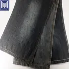 rolls of frivolous dress order jacquard canvas 100 cotton surplus yarn roped dyed black denim jeans fabric shirts