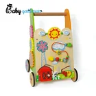 wholesale multi-function wooden baby walker for early learning Z16084E