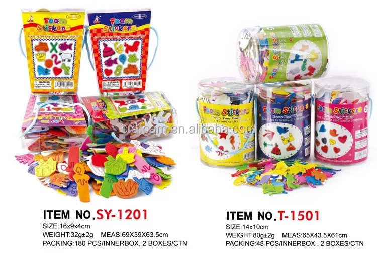 chinese factory wholesale adhesive letters eva foam wall sticker