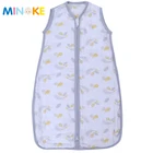 100% cotton yarn muslin baby gauze sleeping bag