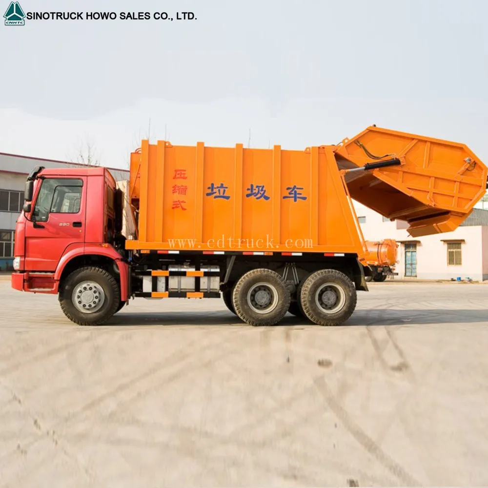 jinan sinotruk howo 12 to 20 cbm garbage truck