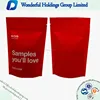 Food Grade Plastic Food Bag / Resealable Self-standing Milk Powder Package Bag / Stand Up Pouch