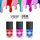 Nail Polish Nail Get Polish Private Label Peel Off Nail Polish With Fashionable Color.