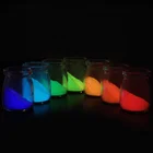 9 colors strontium aluminate photoluminescent pigment powder fluorescent powder glow in the dark pigment powder for paint