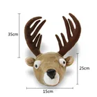 2019 ICTI plush toy manufacture custom stuffed animals elk head