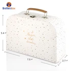 Gift Box Decorative Packaging And Gift Boxes Wedding Favor Paper Suitcase Baby Gift Packaging Box Decorative Suitcase Shaped Gift Cardboard Boxes With Handle