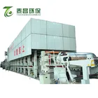 2019 1092mm double cylinder double dryer writing paper making machine for making printing writing A4 paper