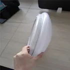 2017 News Profile Outlets round Lamp Bulb Bar Strip Plastic ceiling roof dome led Light Cover