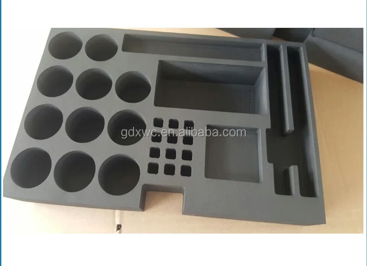 cardboard magnetic closure gift box with cut out eva / foam