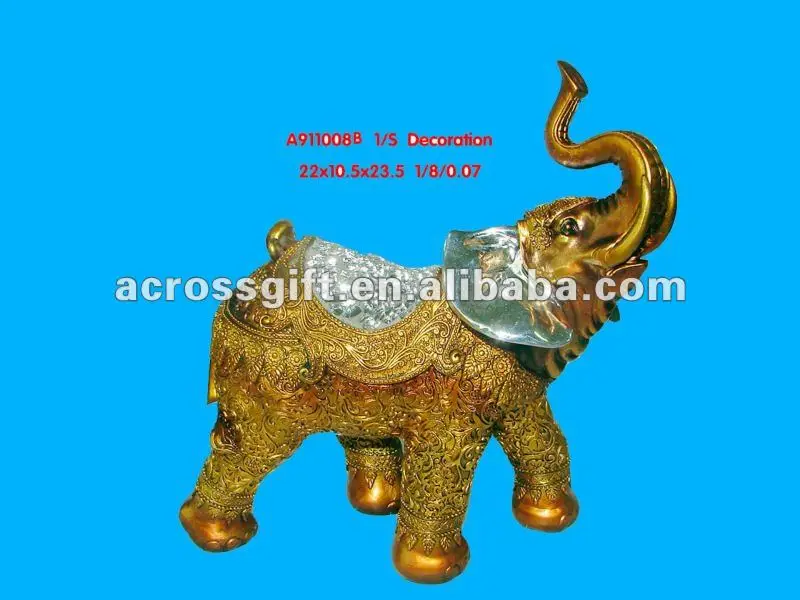 gifts & crafts  figurine  elephant figurines  hand painted